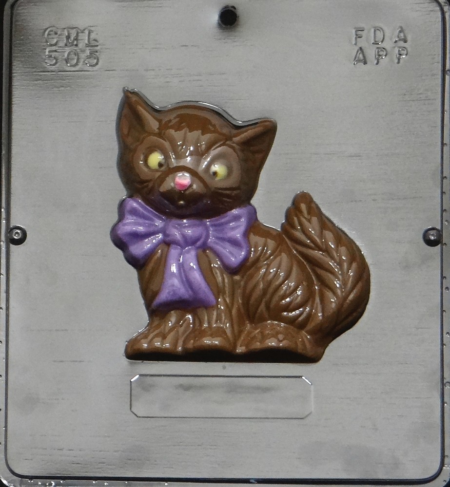 Cat  Chocolate Candy Mold 505 NEW