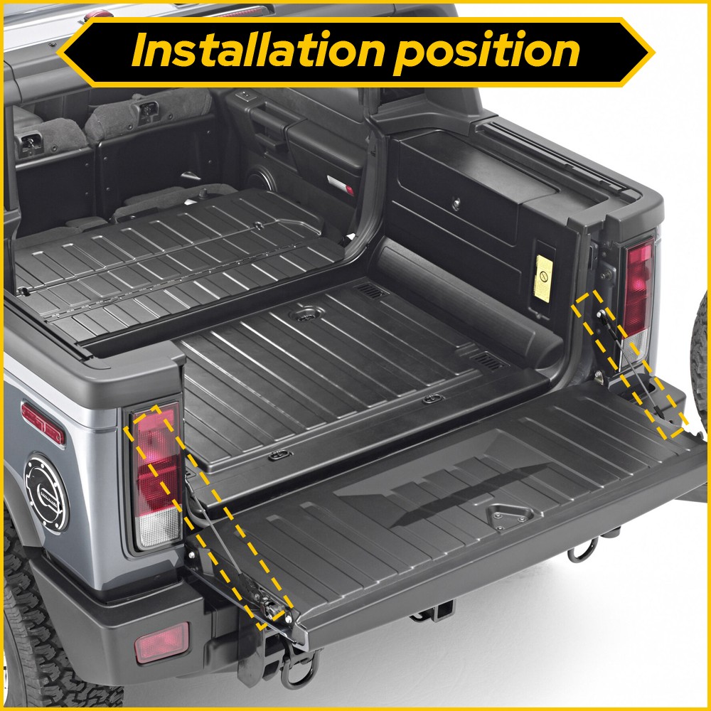 Tailgate Cable Set For 1999-2006 Silverado Chevy 1500 Driver and Passenger Side