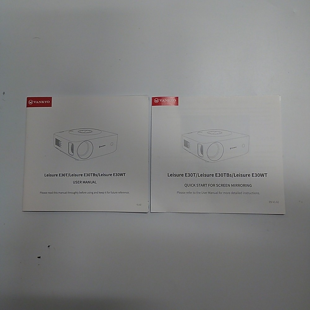 VANKYO - Leisure E30WT - 1080P Full HD Video Projector - AS-IS - Lens Problem