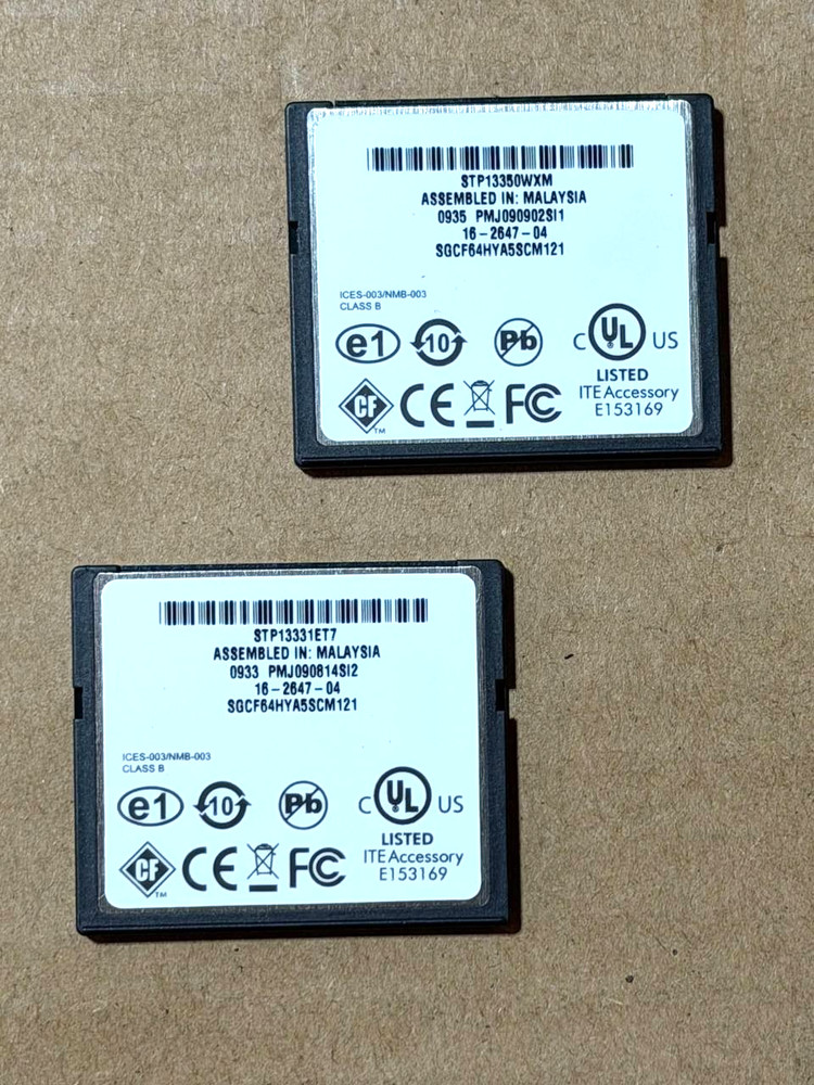 Lot for Cisco 64 MB Compact Flash Memory Card