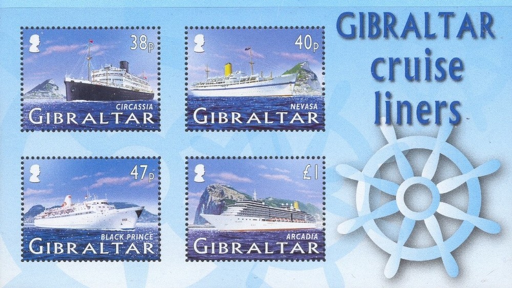 Gibraltar Scott #'s 1024a MNH
