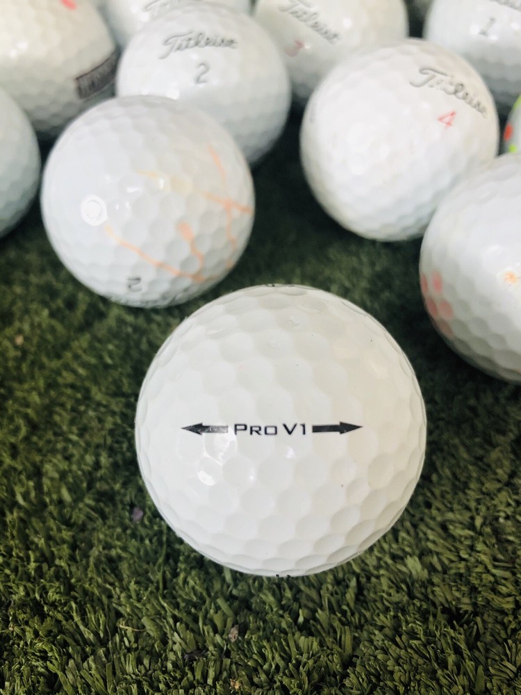 36 Titleist Pro V1 / V1X 3A Used Golf Balls AAA
