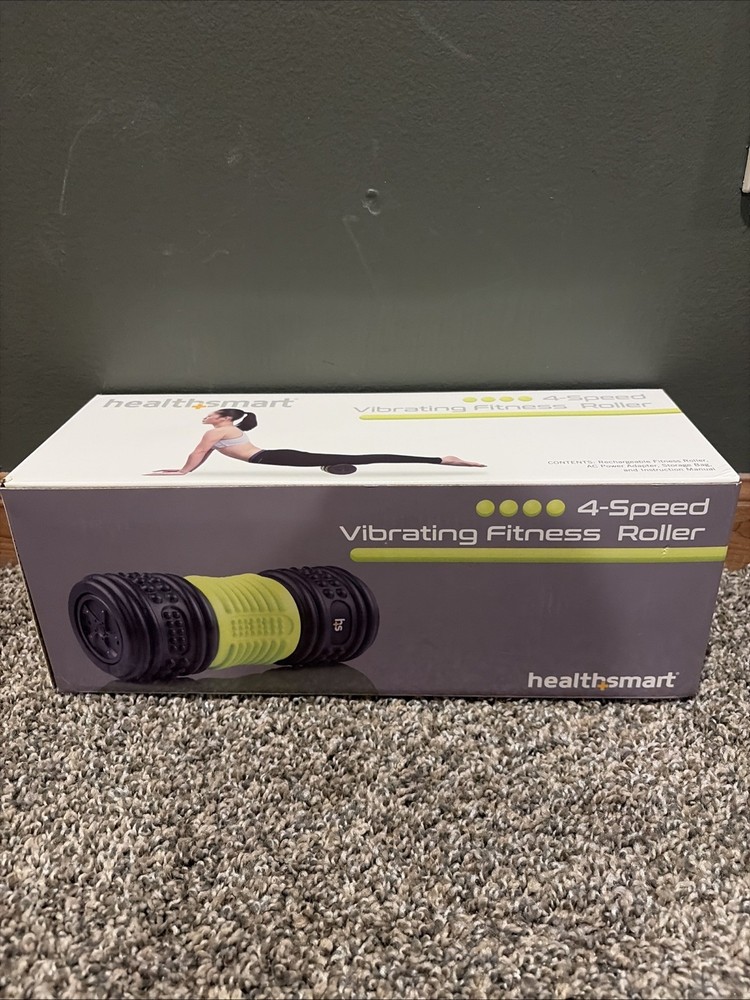 HealthSmart 4-Speed Vibrating Exercise Roller