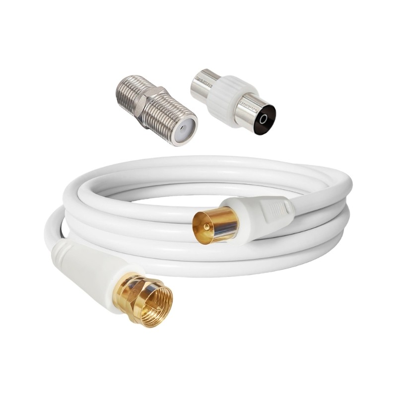 Extreme Defended 1m Coincident Cable FUNCTION Link For Digital TV Receiver