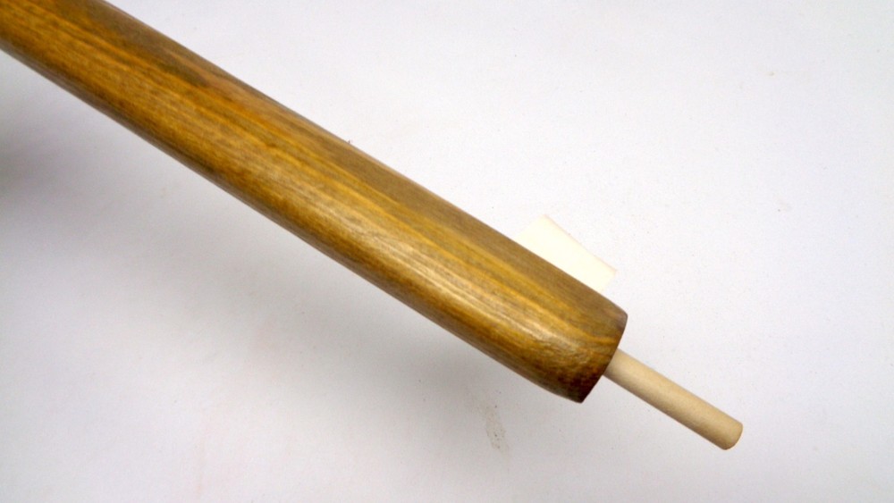 18" Apache Made Hardwood Pipe Stem for Peace Pipe D18
