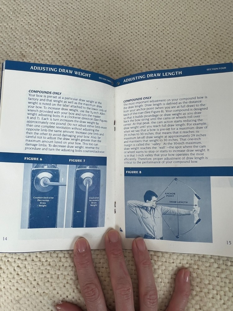 Vintage Browning Compound and Recurve Bow Manual