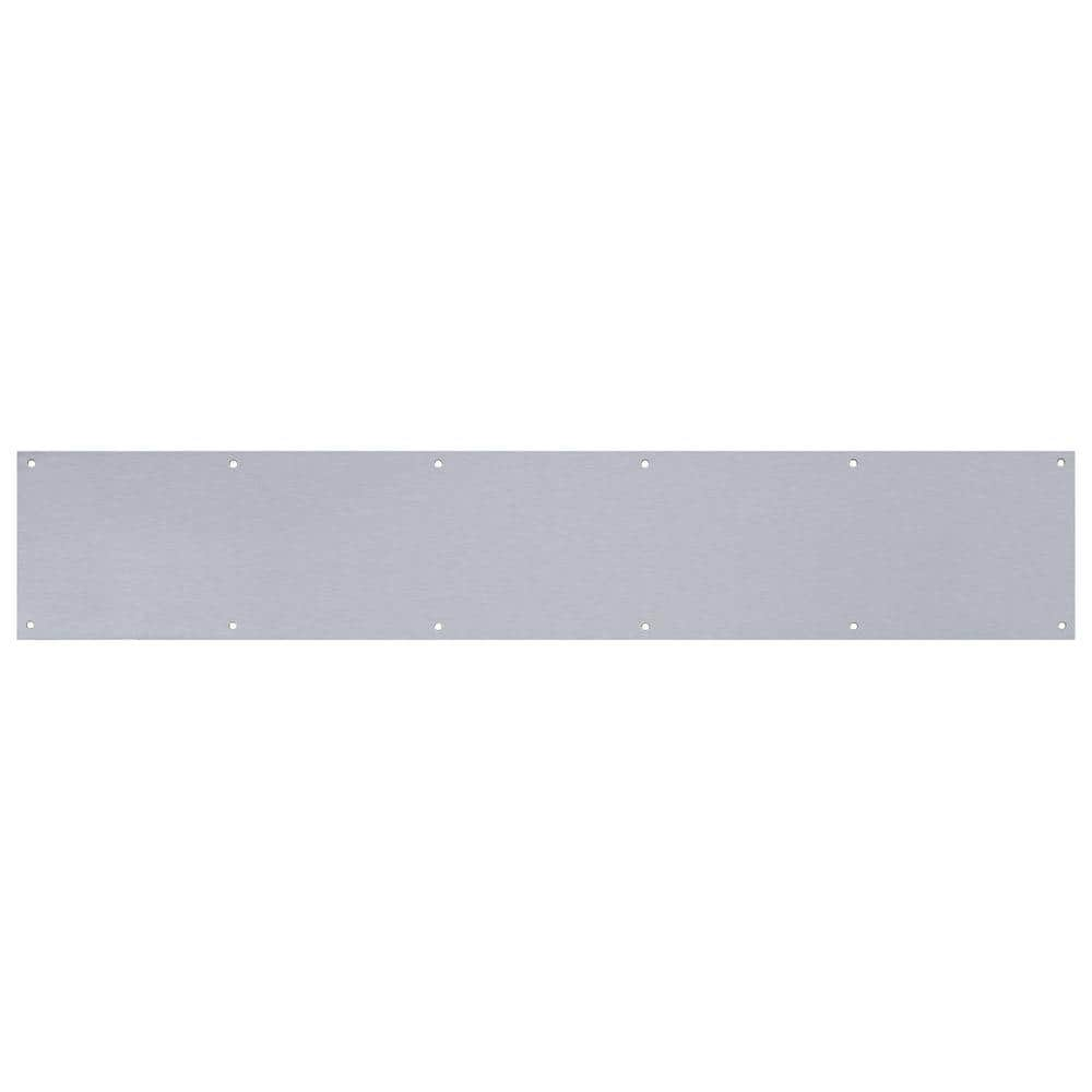 Door Kick Plate 6" x 34" Aluminum Easy Installation Includes Mounting Hardware