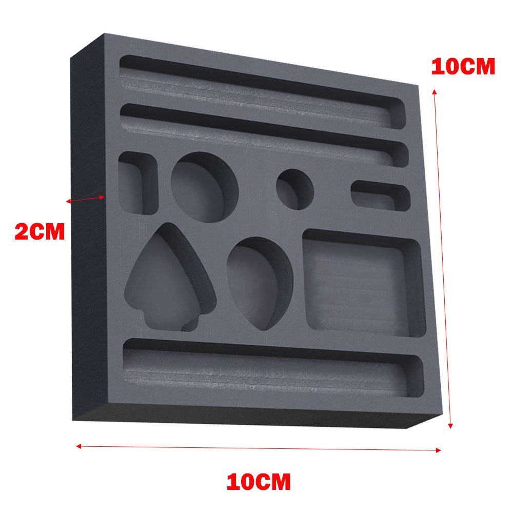 Graphite Ingot Casting Mold Combo Mould For Melting Refining Gold Silver Copper