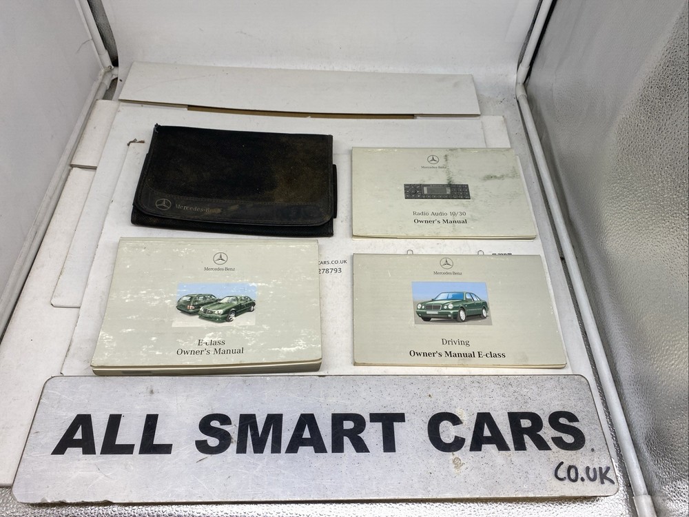 MERCEDES E CLASS OWNERS MANUAL BOOK PACK