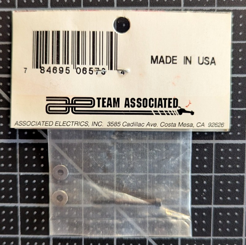 6573 Team Associated Diff Thrust Washers & Bolt ASC6573