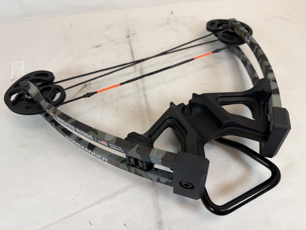 Wicked Ridge Commander M1, ACUdraw, Multi-Line Scope (Peak Camo) -FREE S/H