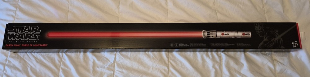Star Wars: The Black Series Darth Maul Force FX Lightsaber | NIB