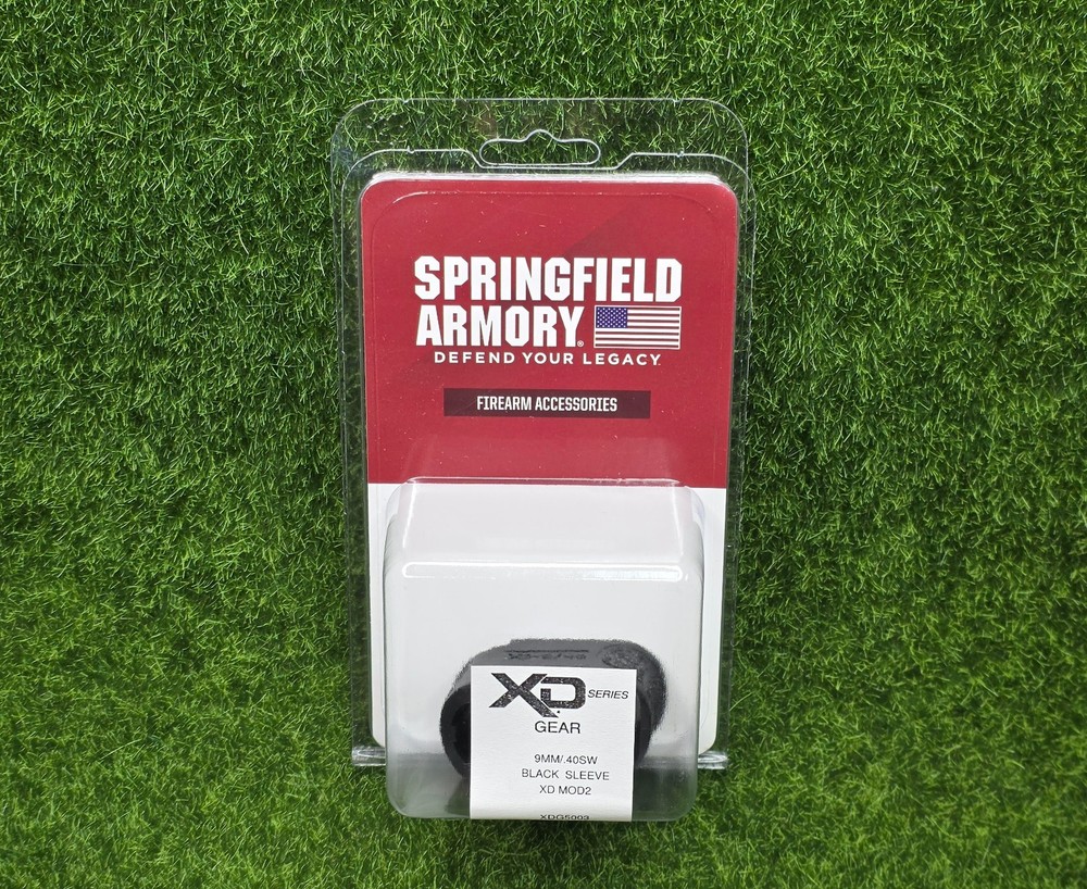 Springfield Armory XD Mod2 9mm Magazine Grip Sleeve, Polymer, Black - XDG5003