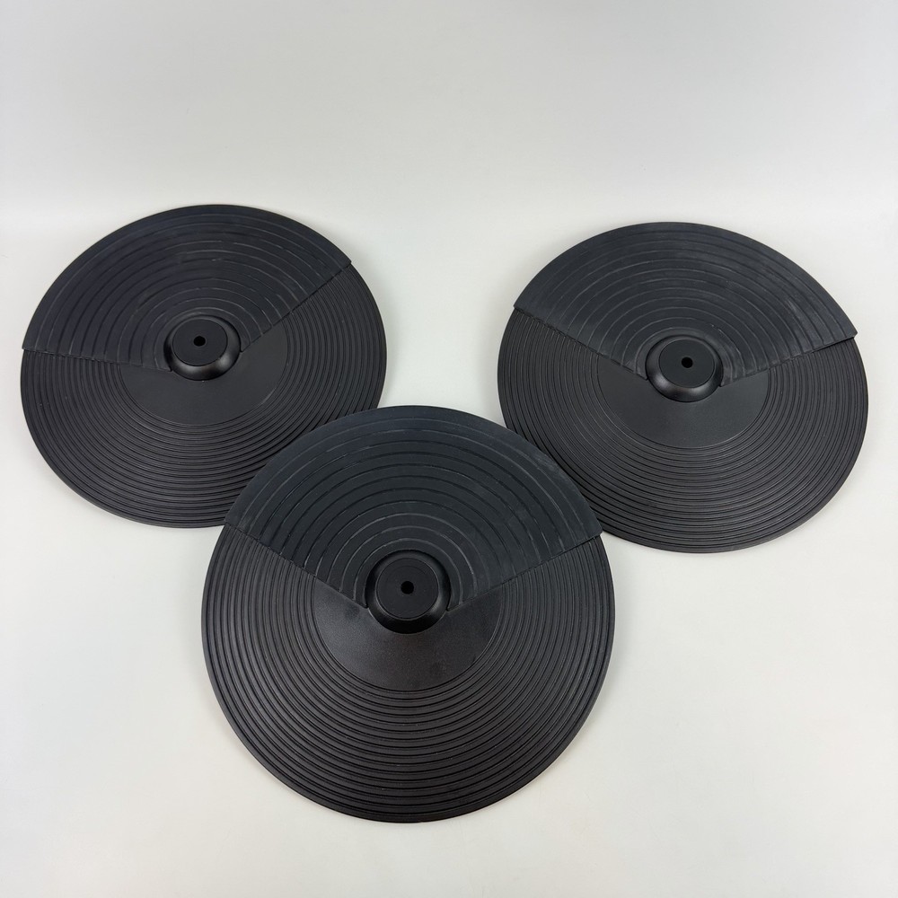 Behringer Drum Pad Cymbals Lot - Untested Parts - Read