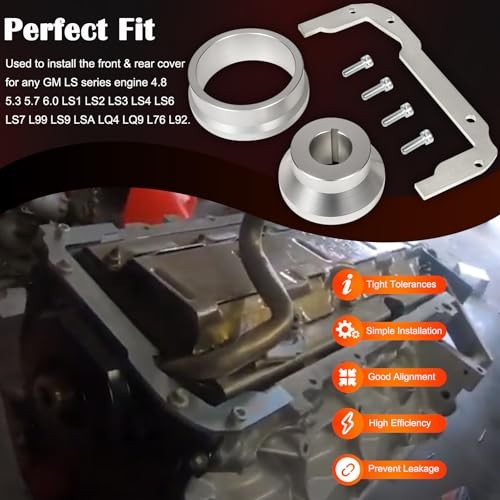 Front and Rear Cover Billet Alignment Tool & Oil Pan Alignment Tool Fits for