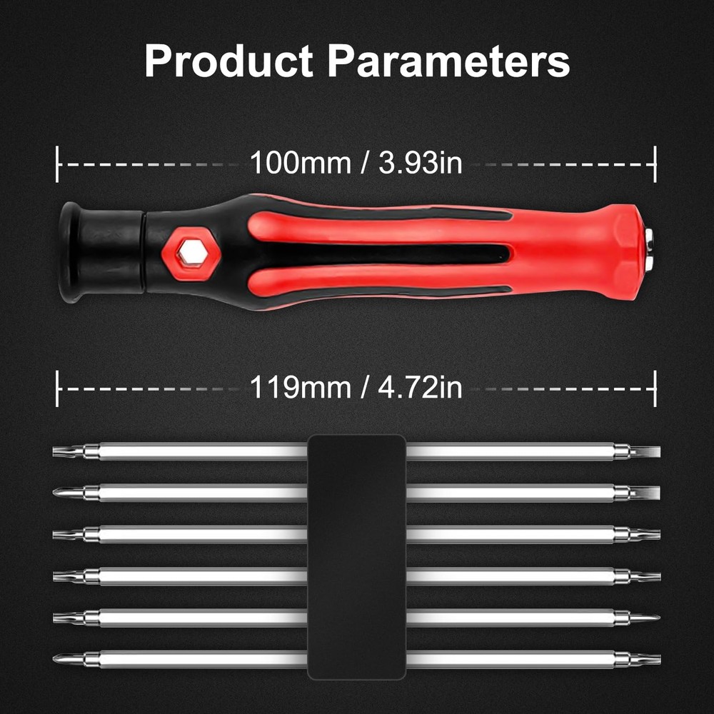 Screwdriver Set Special Repair Tools Compatible with Dyson Yellow