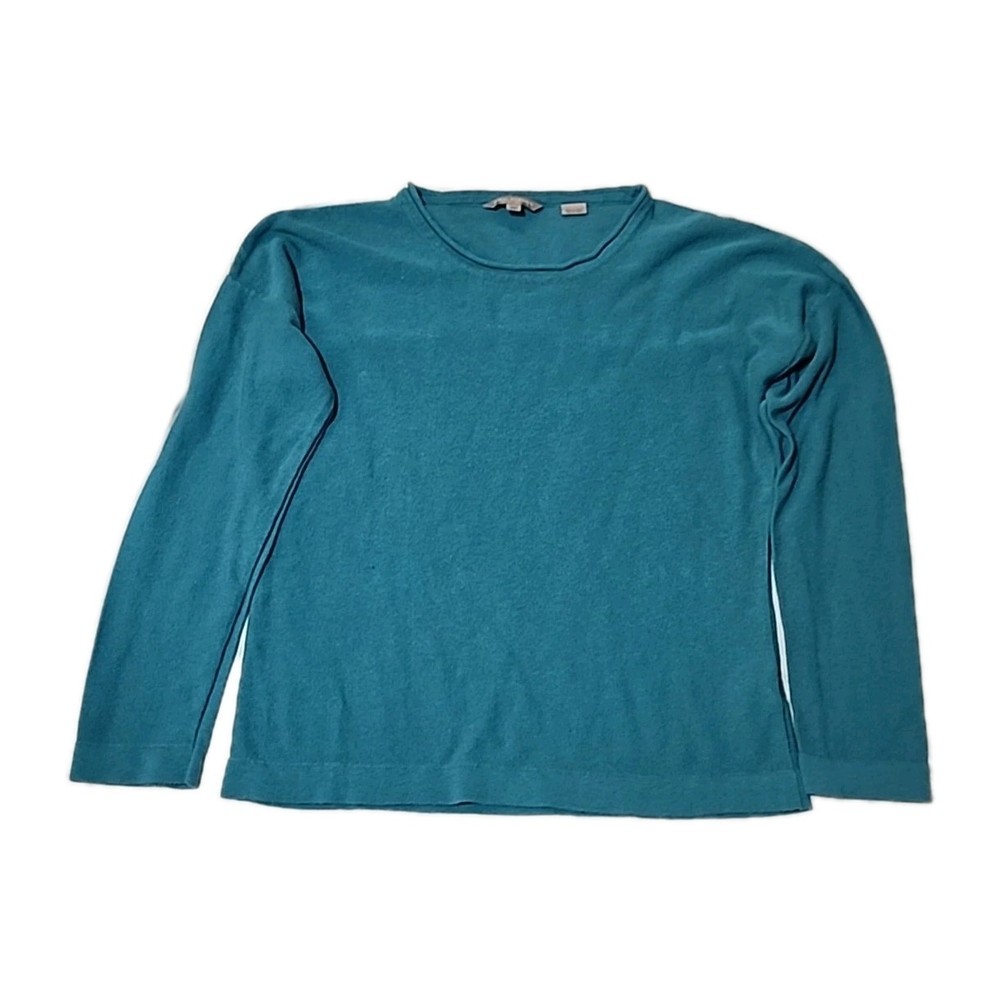 Royal Robbins Sweater Women’s Medium Long Sleeve Pullover Turquoise Blue