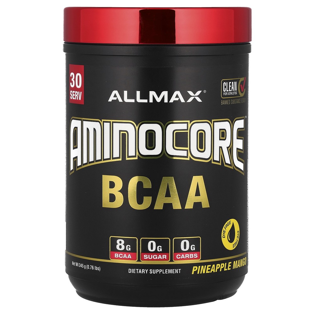 AMINOCORE™ BCAA, Pineapple Mango, 0.76 lbs (345 g)