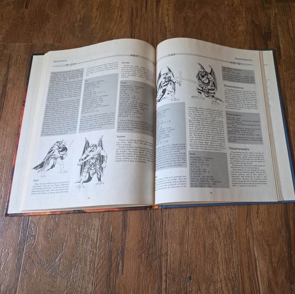 AD&D DragonLance Adventures TSR 1987