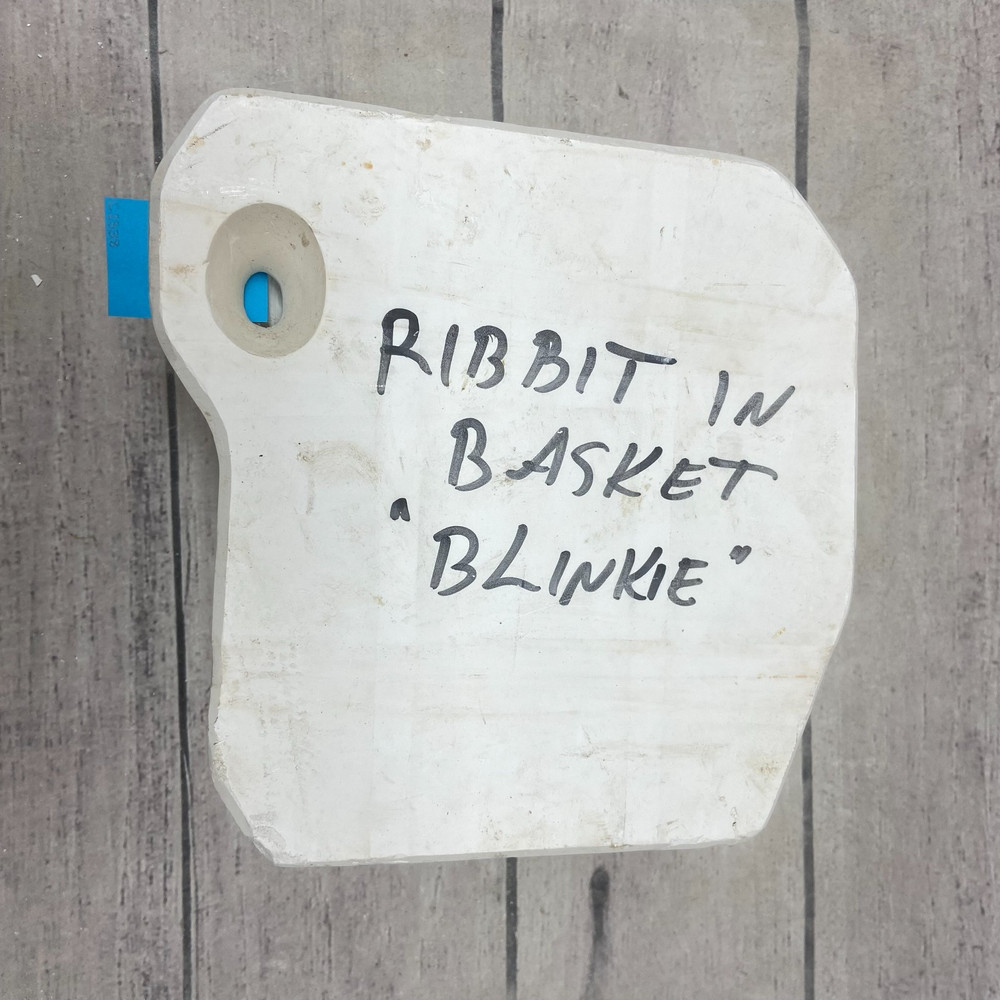 Holland Mold Ceramic Casting Mold Rabbit In Basket #H-2573