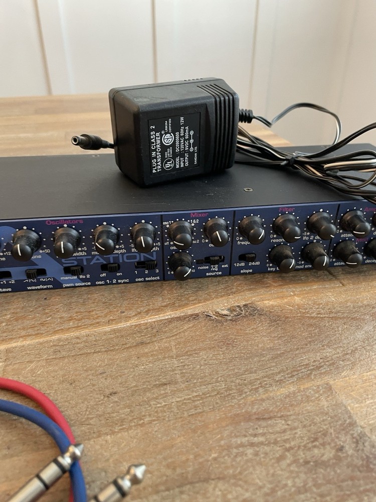 Novation A-Station Polyphonic Synthesizer Rackmount Sound Module NICE FREE SHIP!