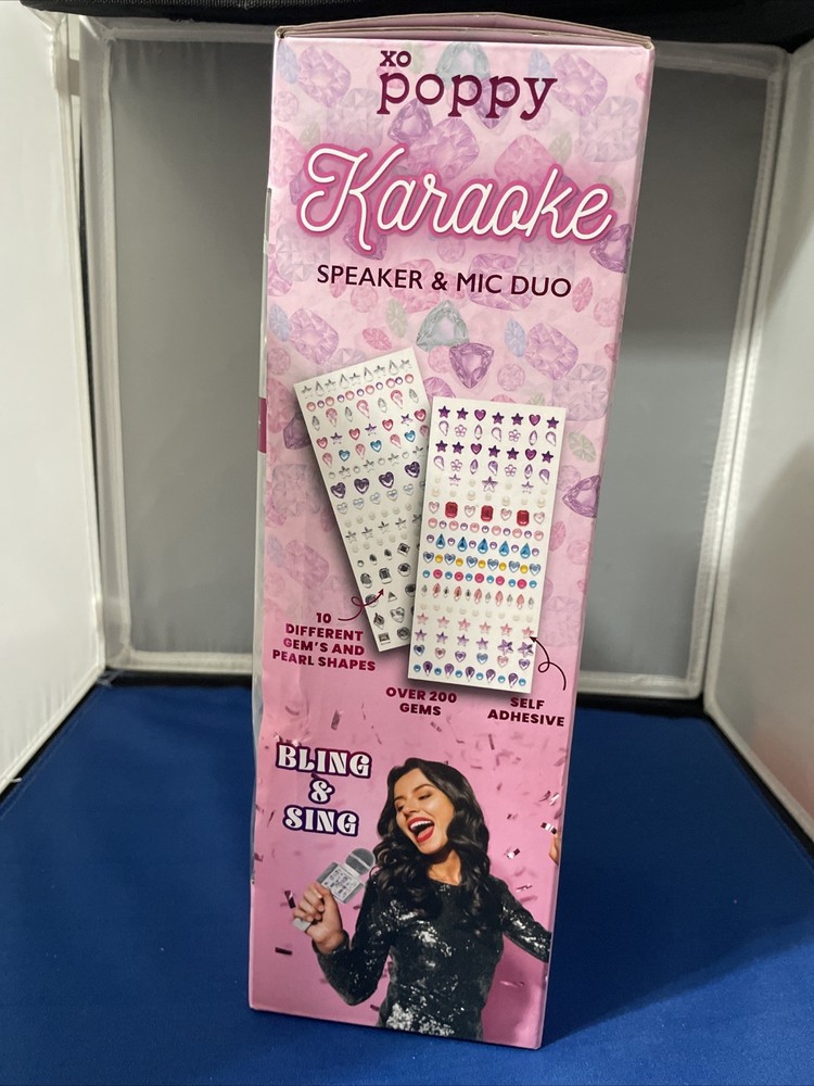 Bling & Sing Karaoke speaker and mic duo