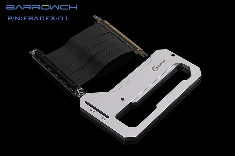 Barrowch Mobula Extended Edition Graphics card horizontal Silver FBACEXL-01