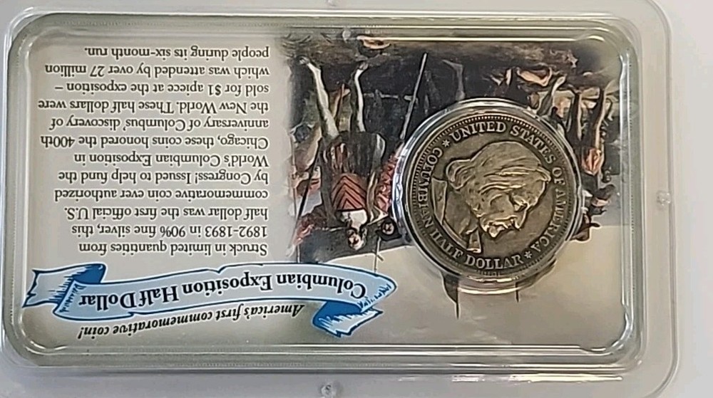 1893 COLUMBIAN EXPOSITION HALF DOLLAR