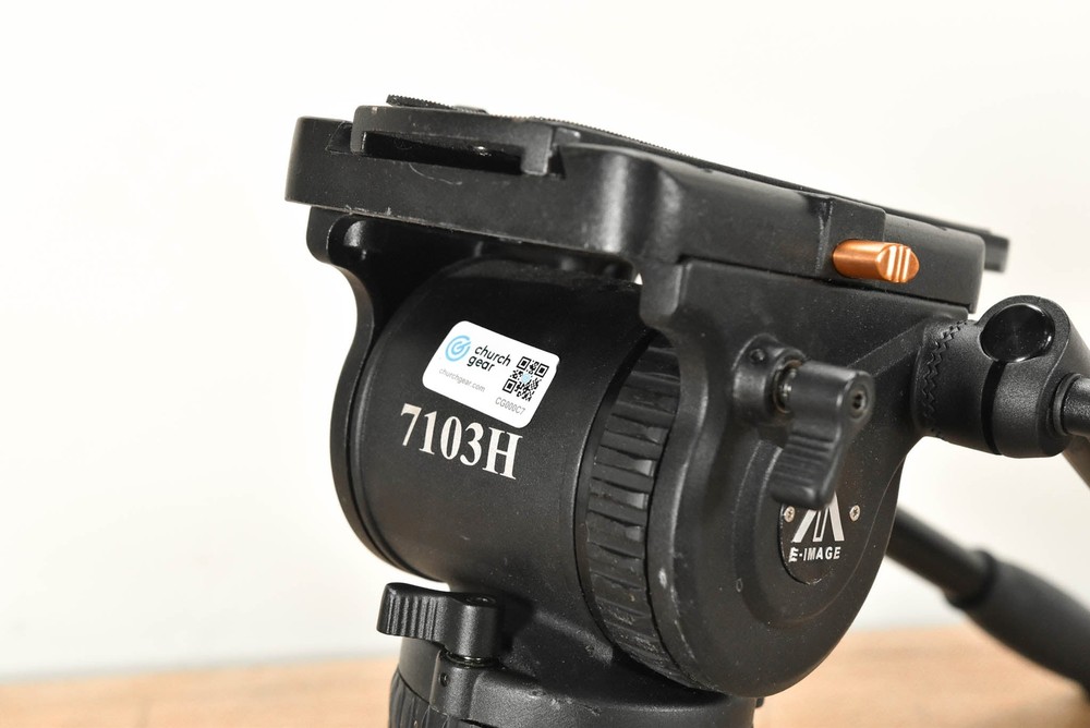 E-Image EI-7103H Heavy-Duty Fluid Video Head CG000C7