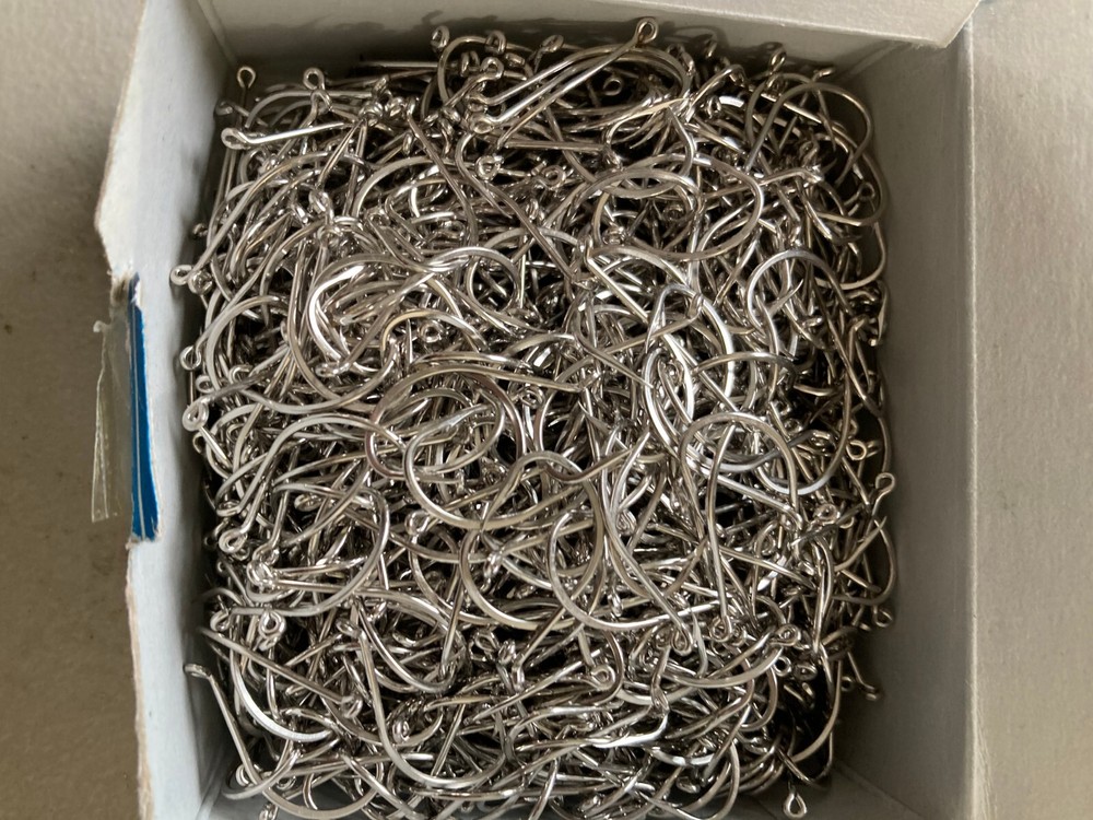 100 VMC 2/0 Carbon Steel octopus hooks