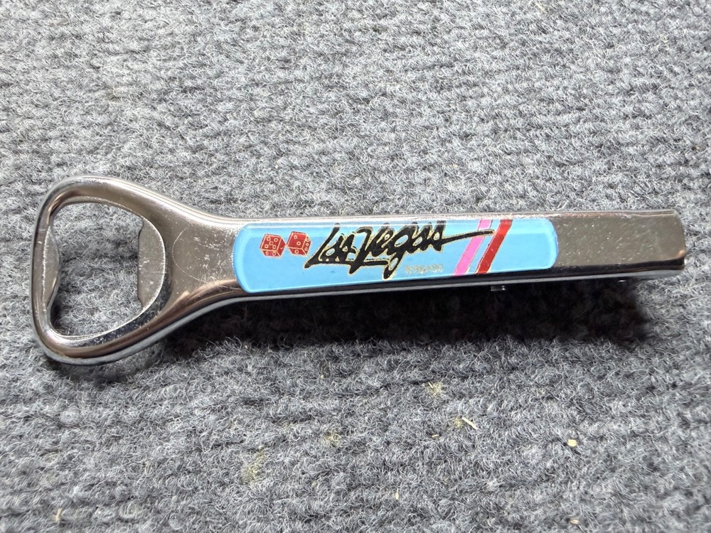 Las Vegas Folding Corkscrew Bottle Opener Multi Tool Souvenir