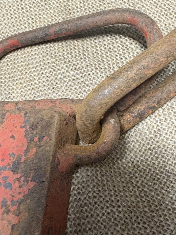 some old grubbing tongs, hoist tool looking things