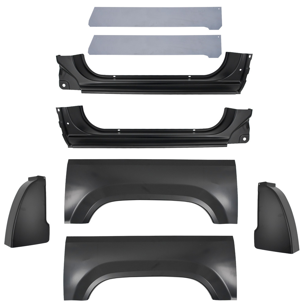 Inner Outer Rocker Panel Cab Corner & Wheel Arch For 1973-1987 Chevy & GMC C/K