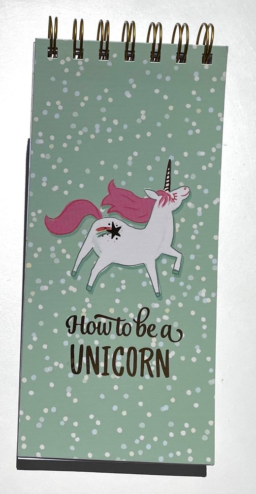 2-Pack Wire Binding Tall Palm Size Notepad with Full Interior Color Page 8"x 4"