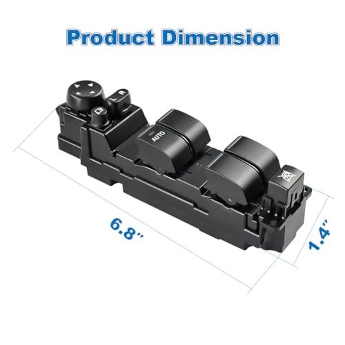 Automatic Power Master Window Switch Compatible with Mazda 2 L4 1.5L 2011 2012