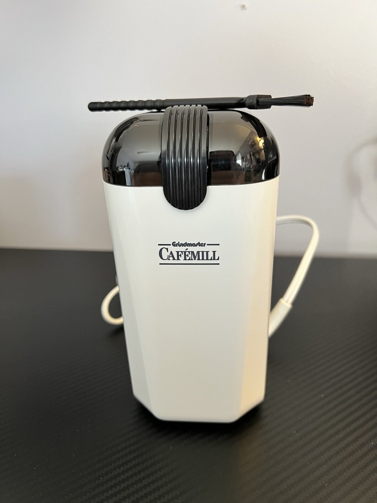 Grindmaster Cafemill White & Black Coffee Grinder Cleaning Brush