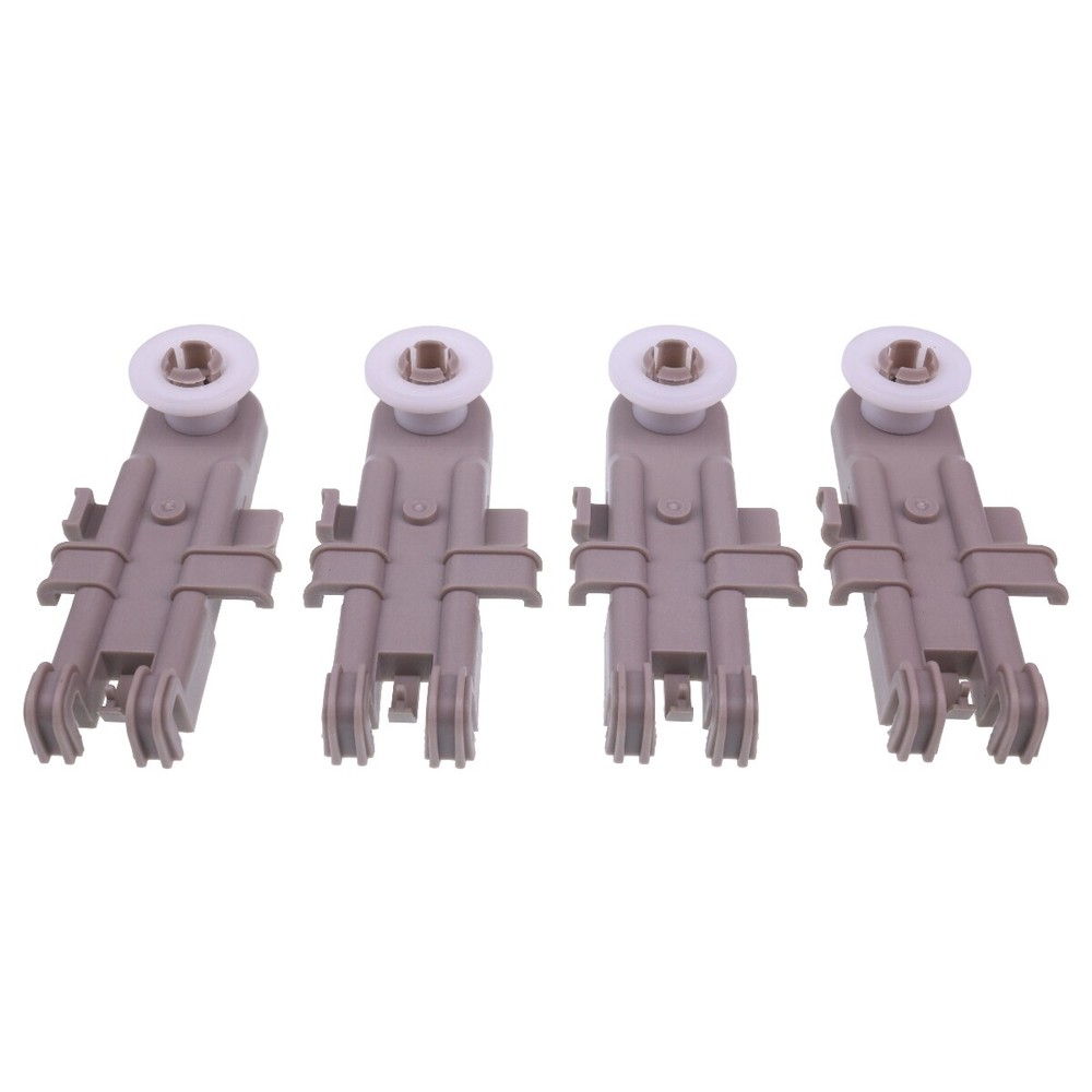 Upper Dish rack Wheel 8268743 for Whirlpool, Kenmore, KitchenAid 4 Pack