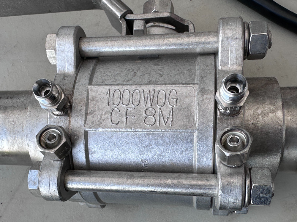 Evans 1000WOG CF 8M 2" SS Ball Valve