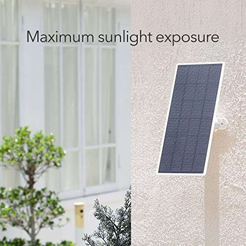 Solar Panel, Solar Panel Charger for Google Nest Cam 1 Pack - Solar Panel