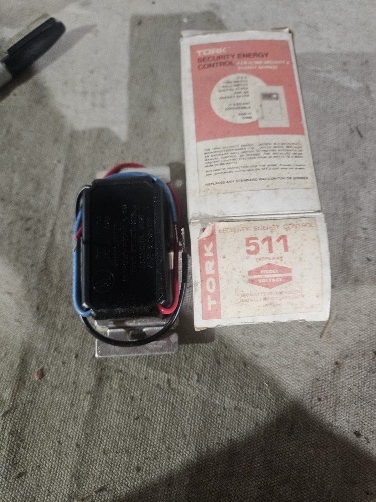 Tork 511 3 Way 500W Security Energy Control New