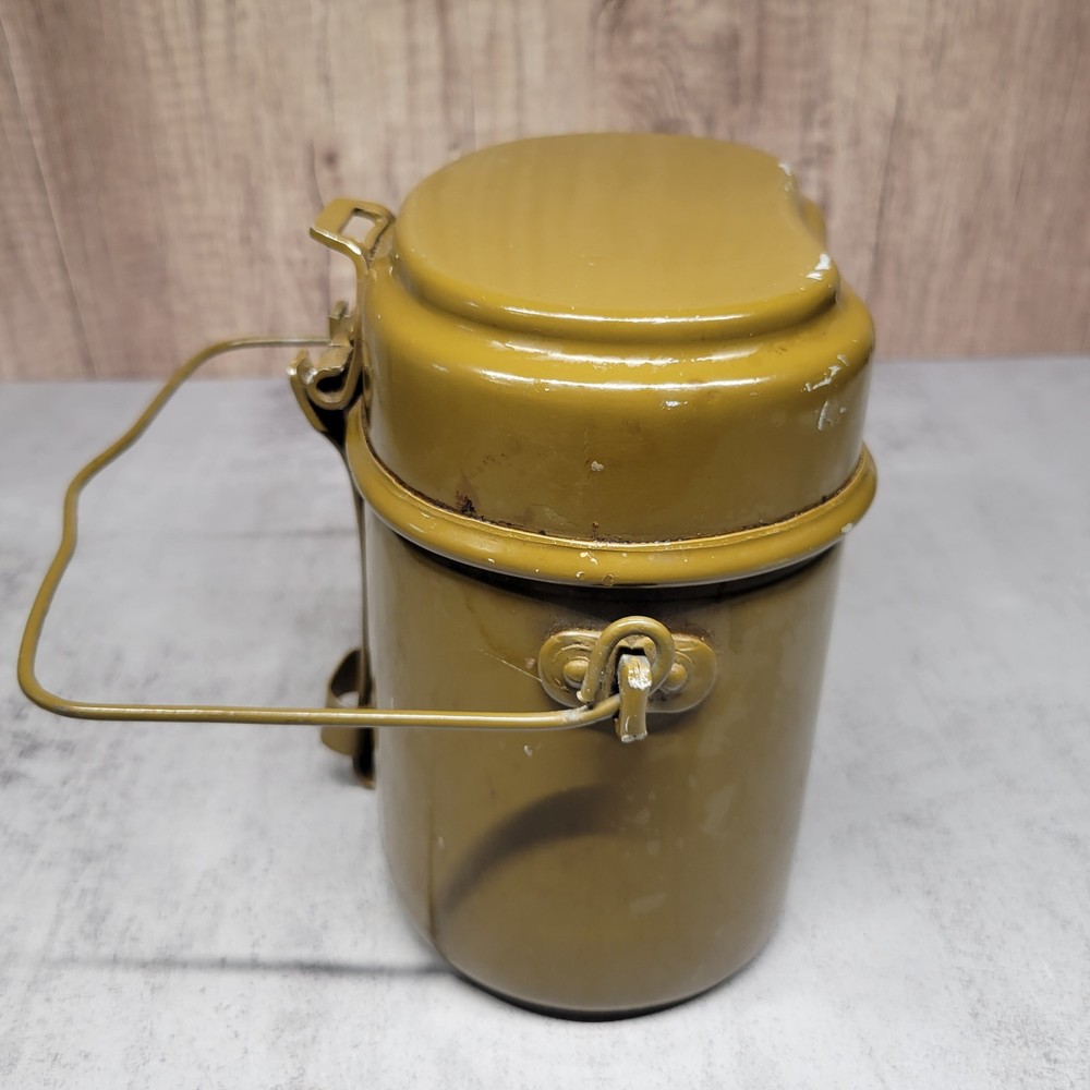 Vintage Soviet Union Mess Kit Lunch Box 1981