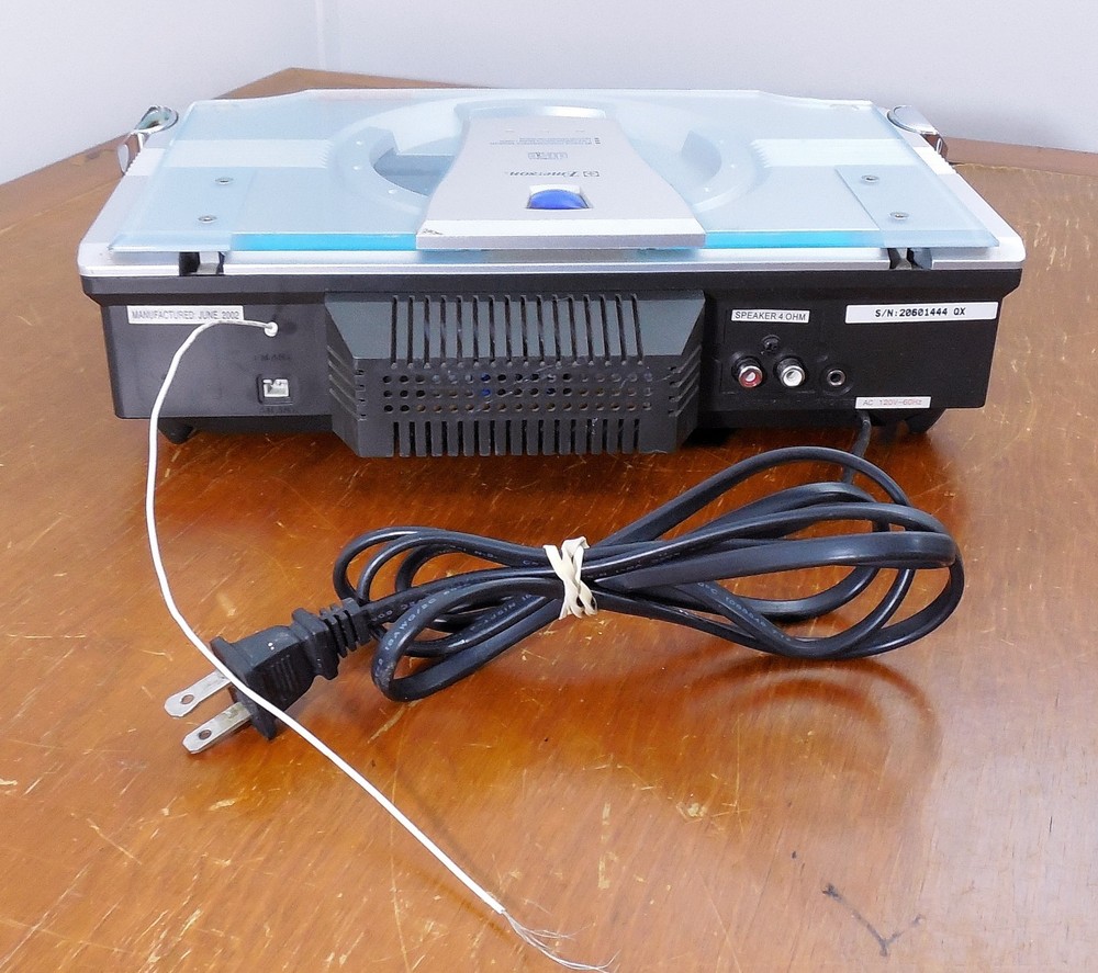 Emerson ES27 Compact Disc Stereo CD Player Tested Door Opens Manually