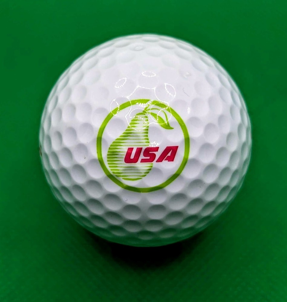 USA Pears logo golf ball