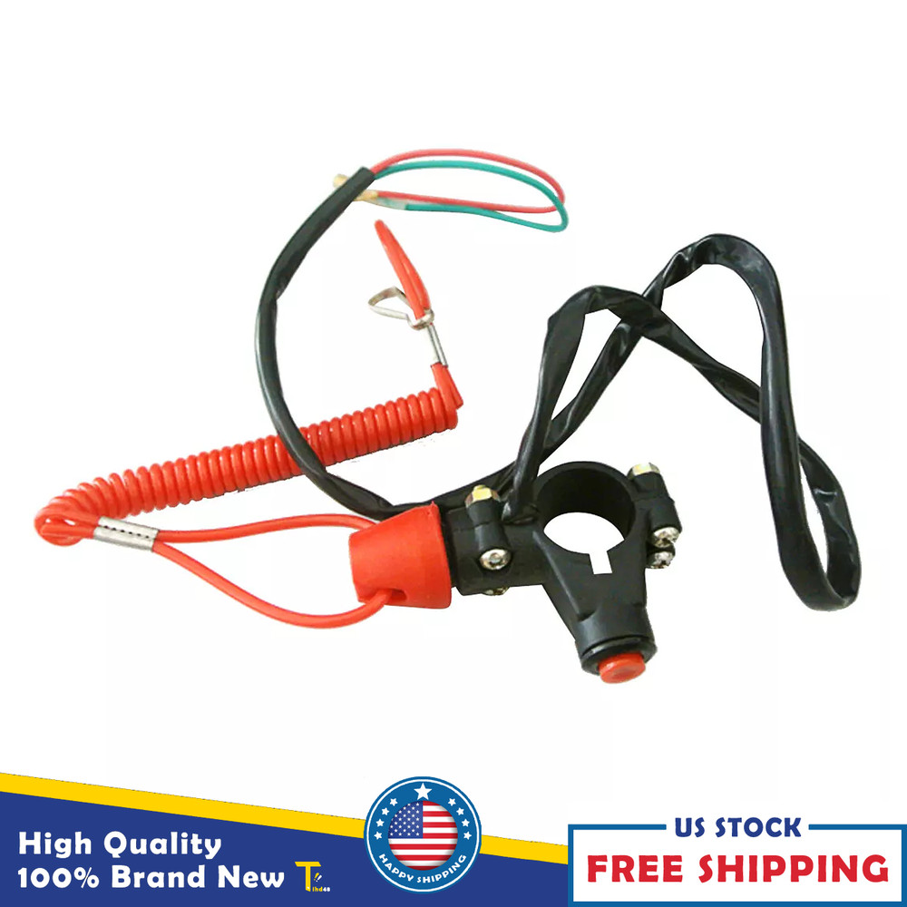 Stop Kill Switch For 49cc Mini Pit Dirt Pocket Rocket Quad Bike ATV
