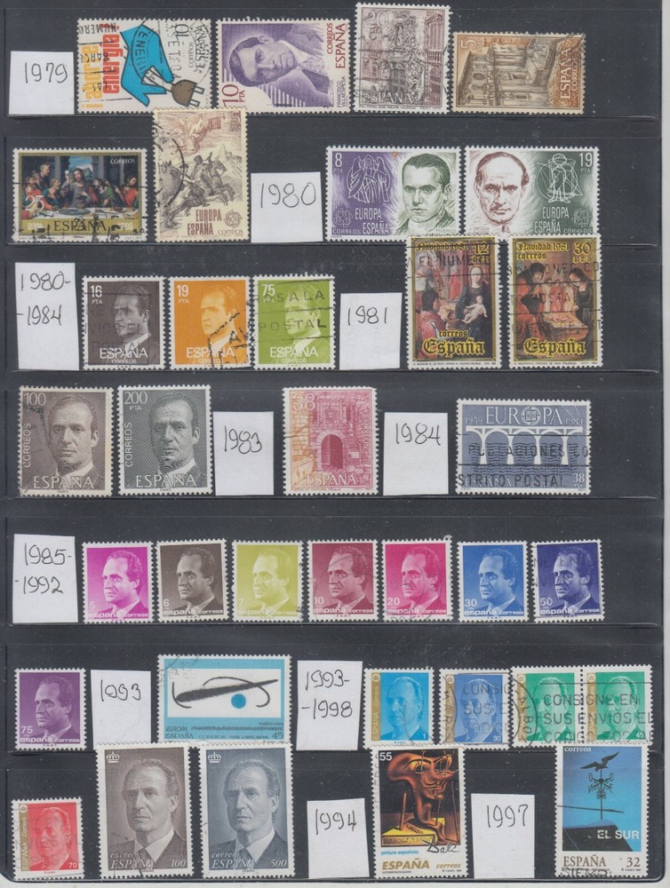 Spain 1979-2013 A mint and used collection mostly sound