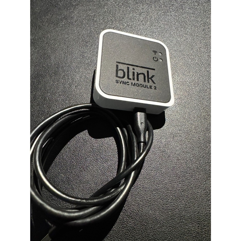 Blink Mini + Sync Module 2 Bundle - Locked - w/ Pan-Tilt Mount For Parts/Repair