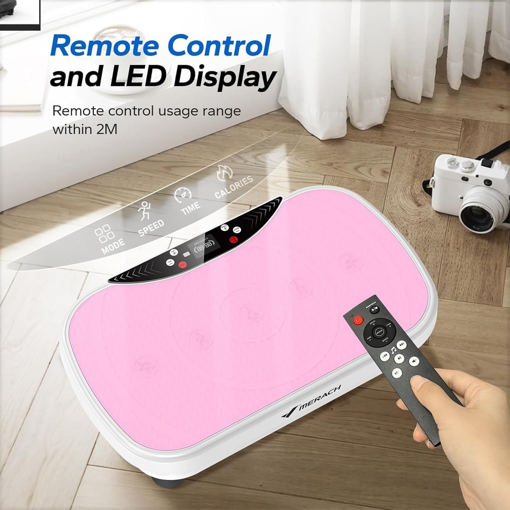 Vibration Plate Exercise Machine, for Lymphatic Drainage Weight Loss