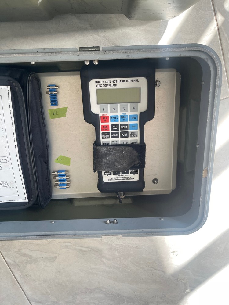 Druck ADTS405 Air Data Static Pitot Airspeed Altimeter Test System With Remote