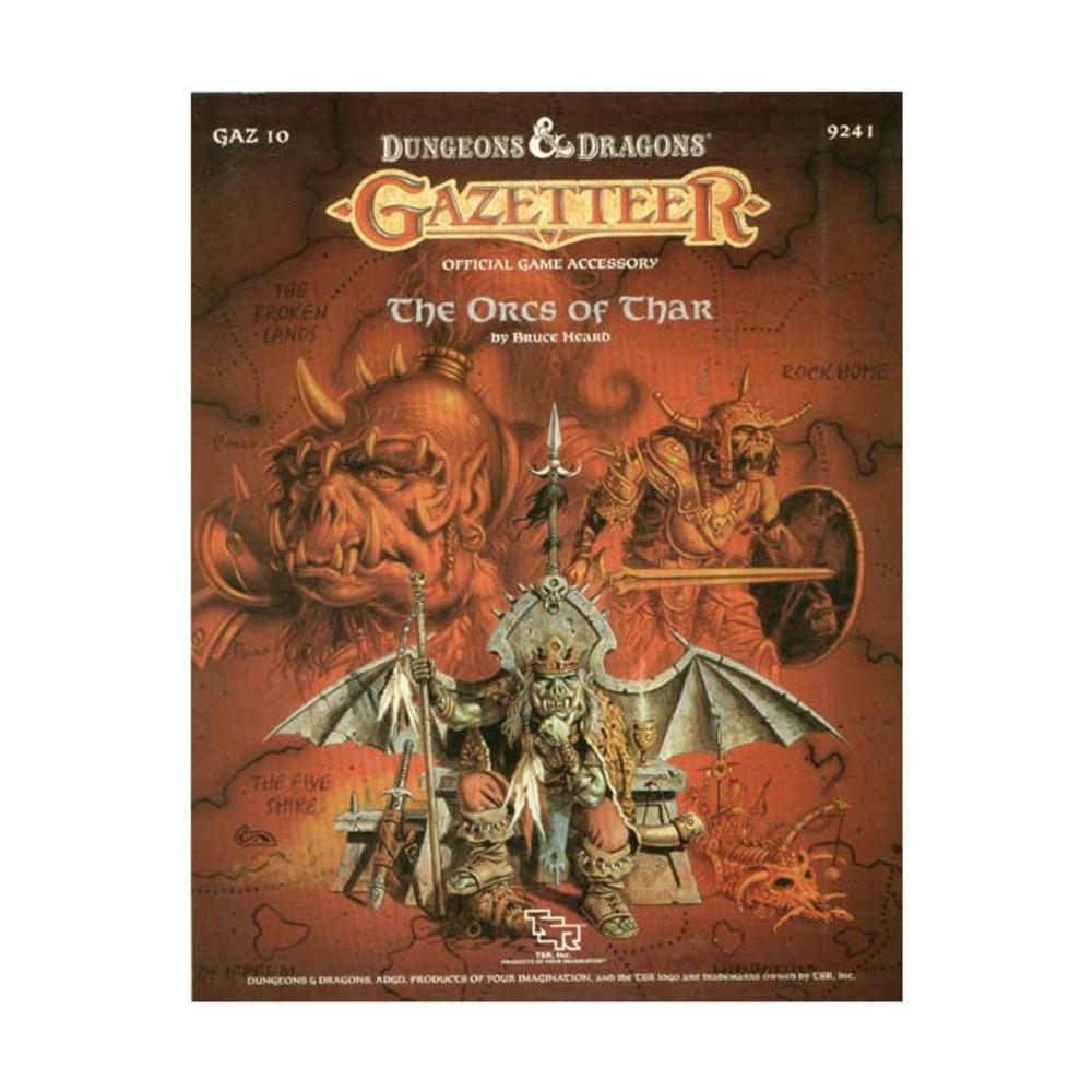 TSR Basic D&D Orcs of Thar Fair+