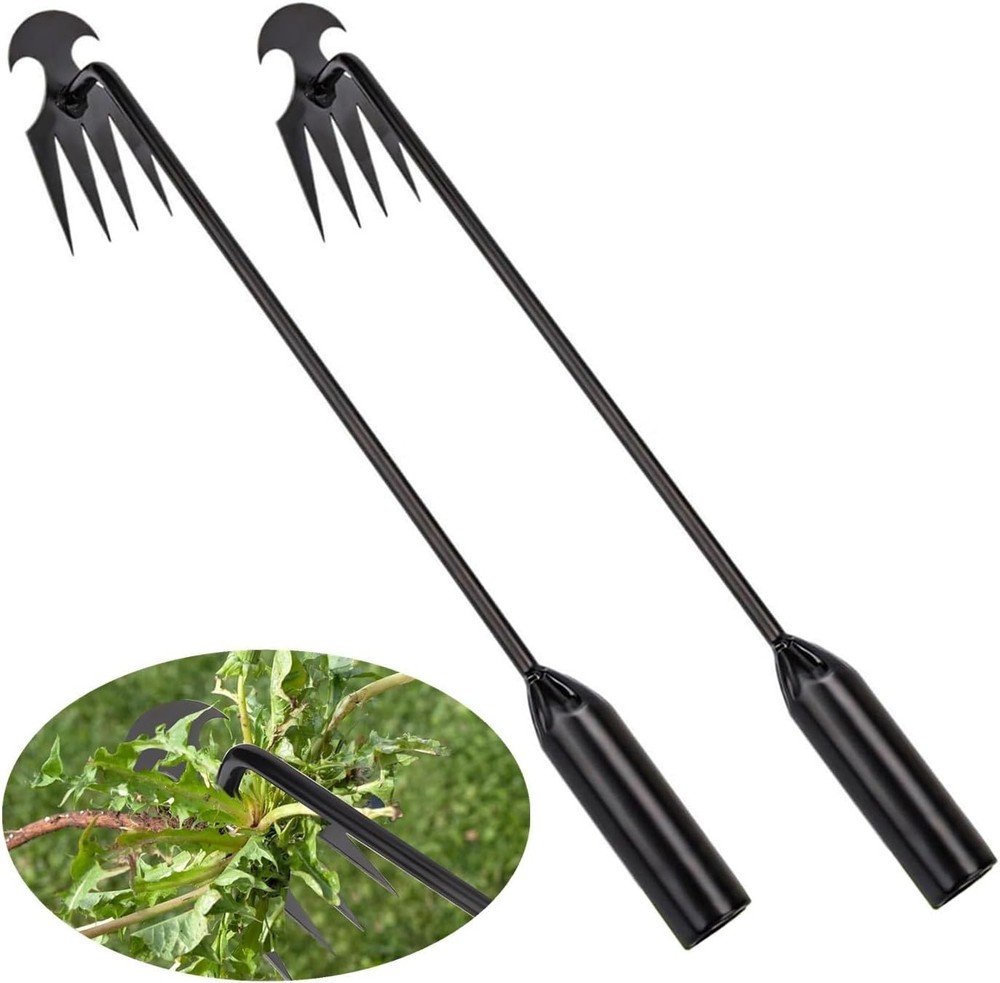 2pack Weed Puller Tool,Garden Weed Tool,Portable Garden Weeder Tool,Uprooting We